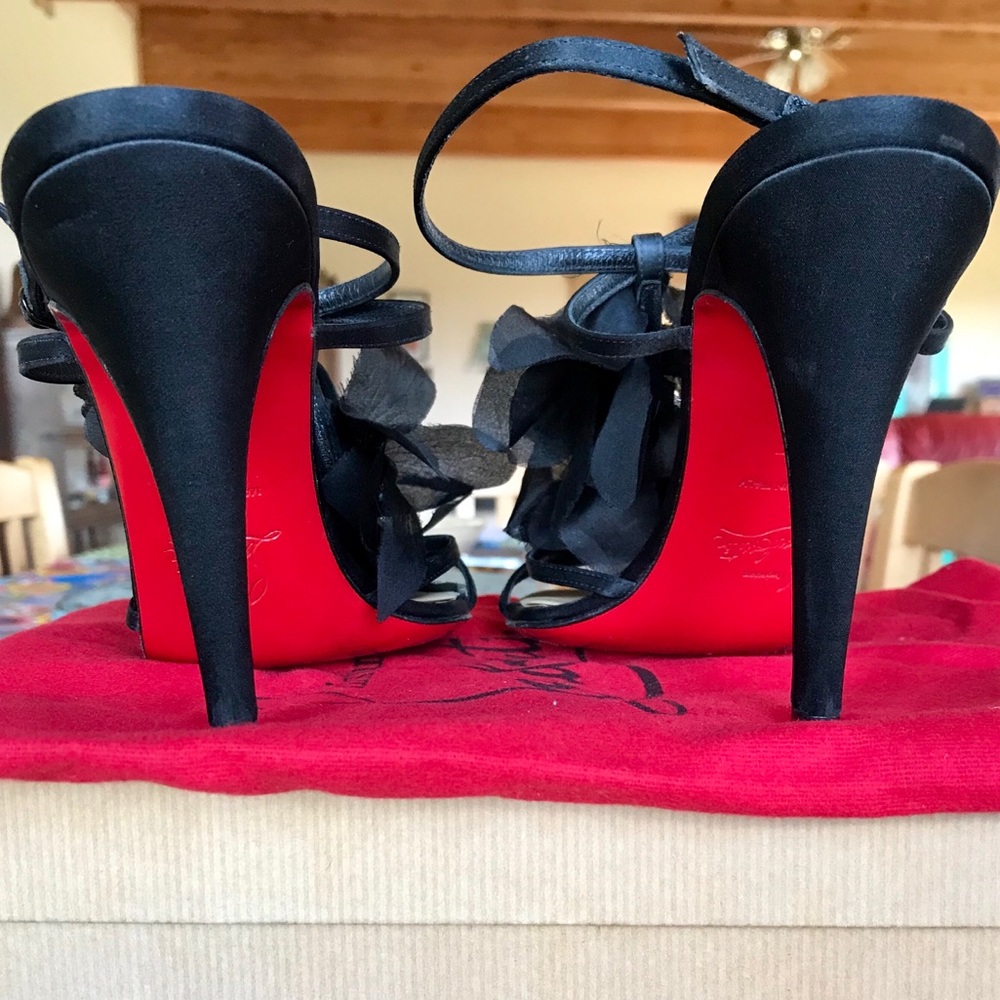 Christian Louboutin Black Heels - Picture 3 of 7